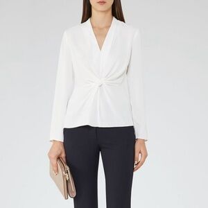 EUC REISS Marla Twist Front Top